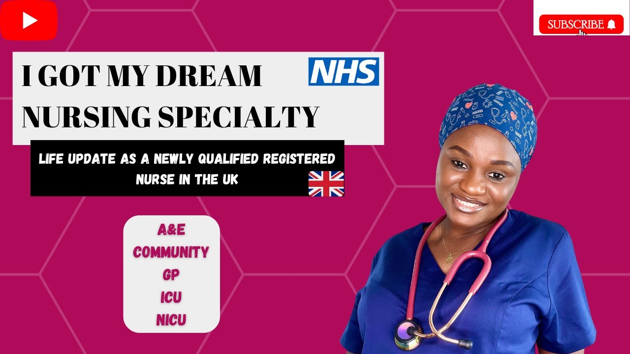 I got my dream Nursing specialty as a newly qualified Nurse in the UK (Transition to a Band 5 Nurse)