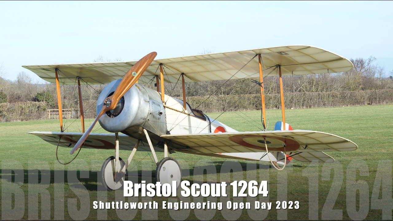 Bristol Scout 1264 - Shuttleworth Engineering Open Day 2023
