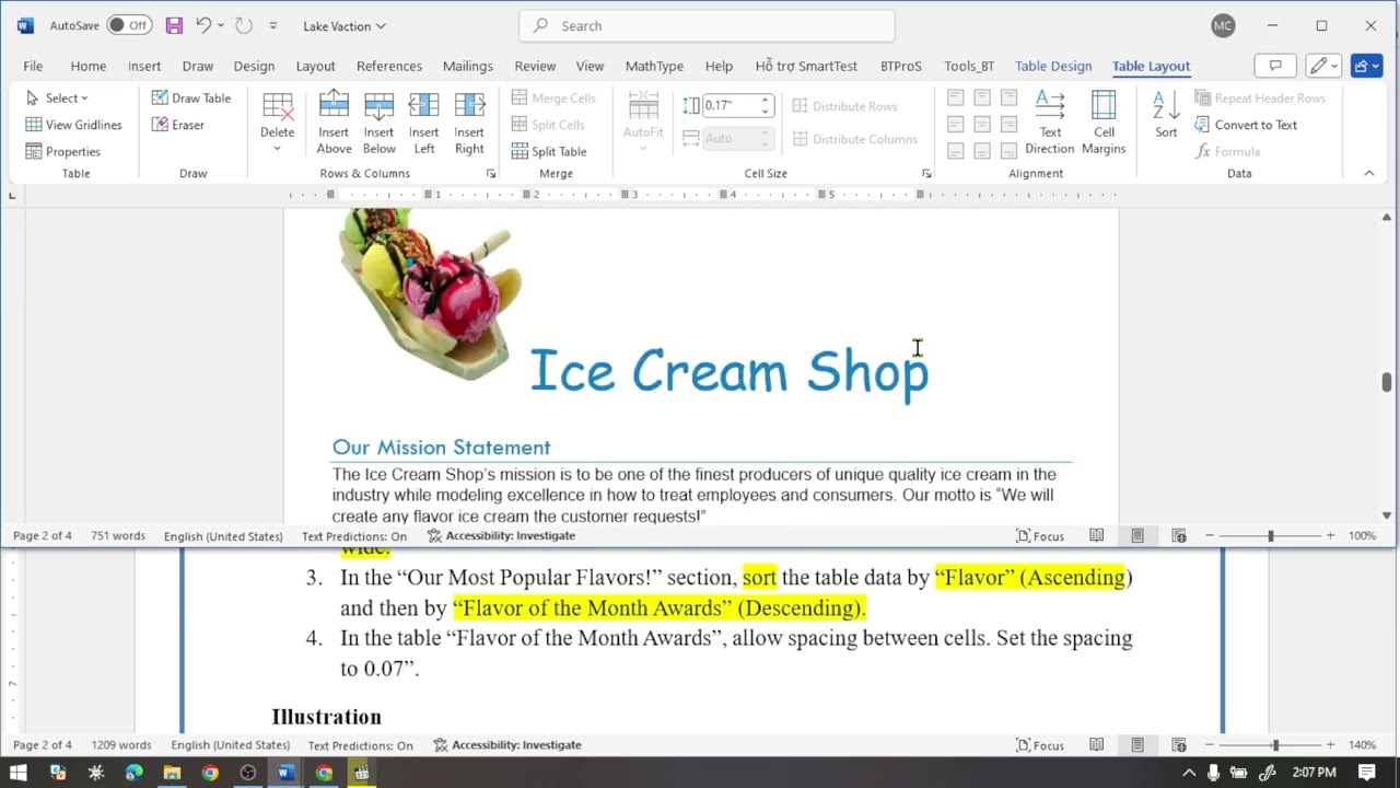 HỌC MOS WORD 2019 MIỄN PHÍ ĐẬU NGAY 1000 ĐIỂM - LESSON 2 | MS.MINH HÀ