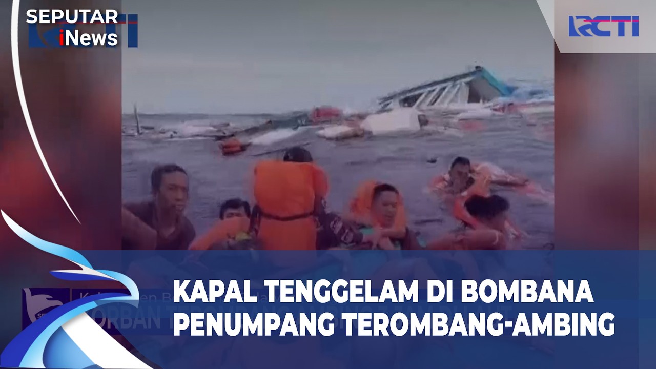 Penumpang Terombang-ambing di Laut Berpegangan Gabus, Kapal Tenggelam di Bombana | SIS (15/02)