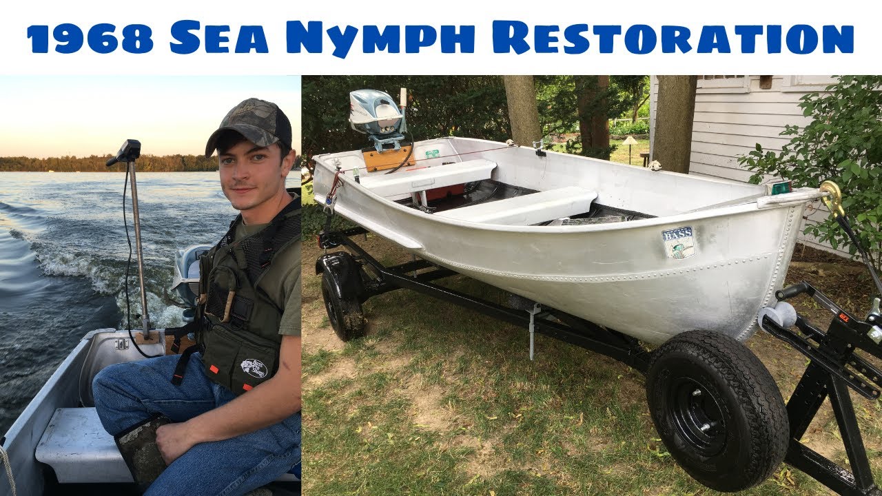 1968 Sea Nymph 12ft Aluminum Boat Restoration