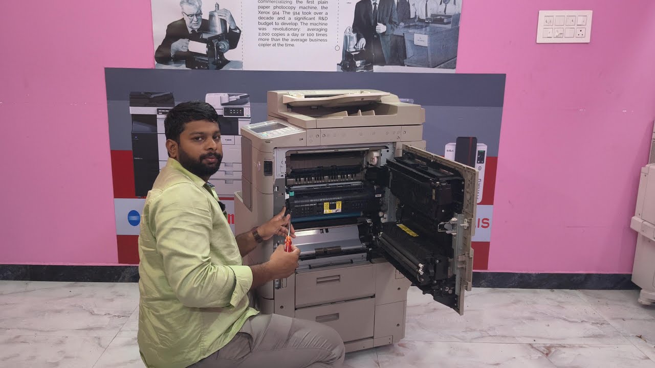 FIXING UNIT FLIM CHANGING PROCESS | CANON IR ADV 4025 4035 4045 4051 4225 4235 4245 4251| 9940206726