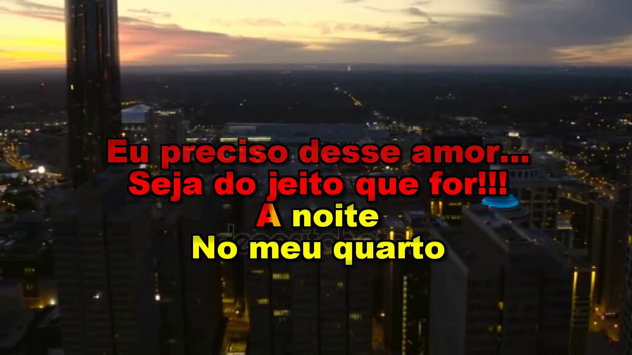 ** Karaoke ** Preciso Desse Amor ** Raça Negra **