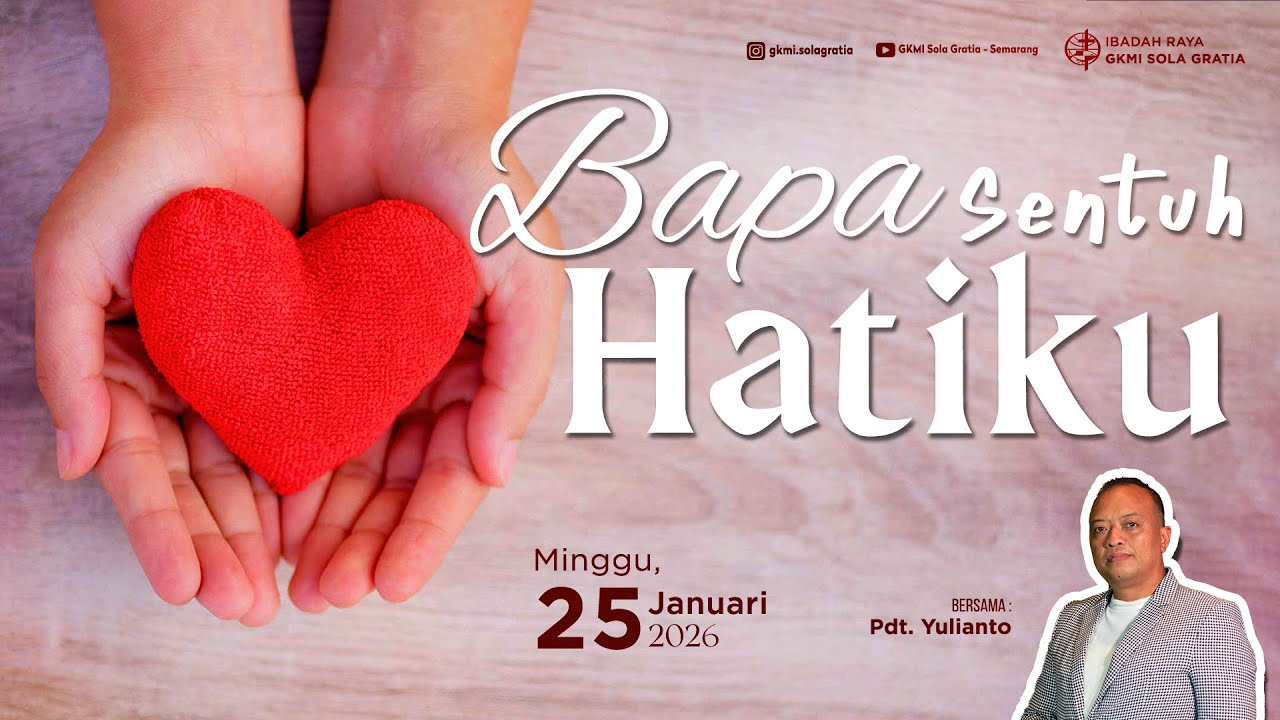 Ibadah Minggu, 25 Januari 2026 - 