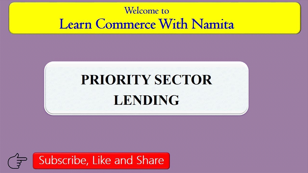 Priority Sector Lending