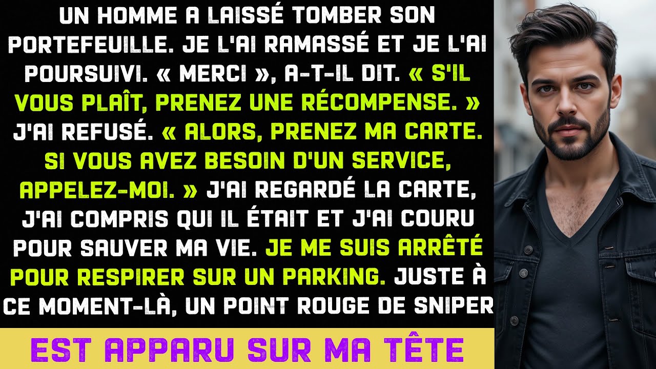 J'ai rendu un portefeuille perdu à un inconnu. Sa carte de visite m'a laissé sans voix…