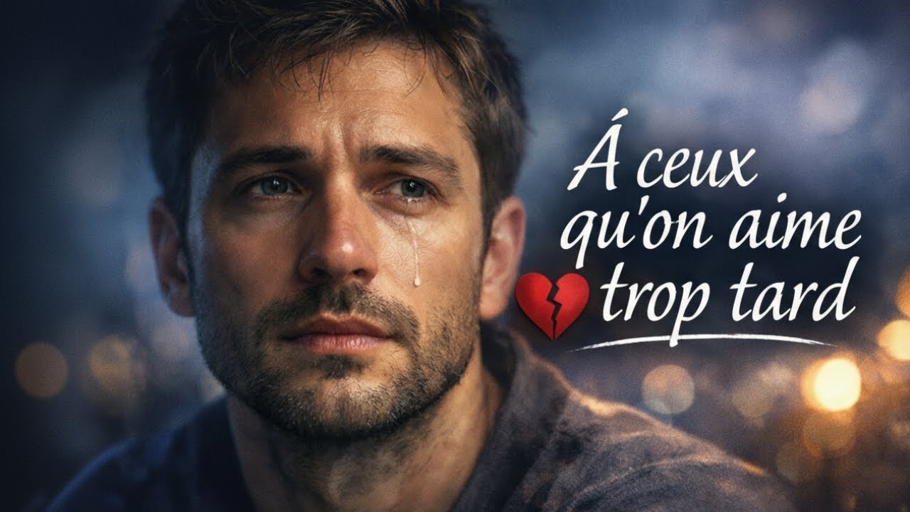 À ceux qu’on aime trop tard ... 💔 – La chanson qui fera pleurer et vibrer ton cœur