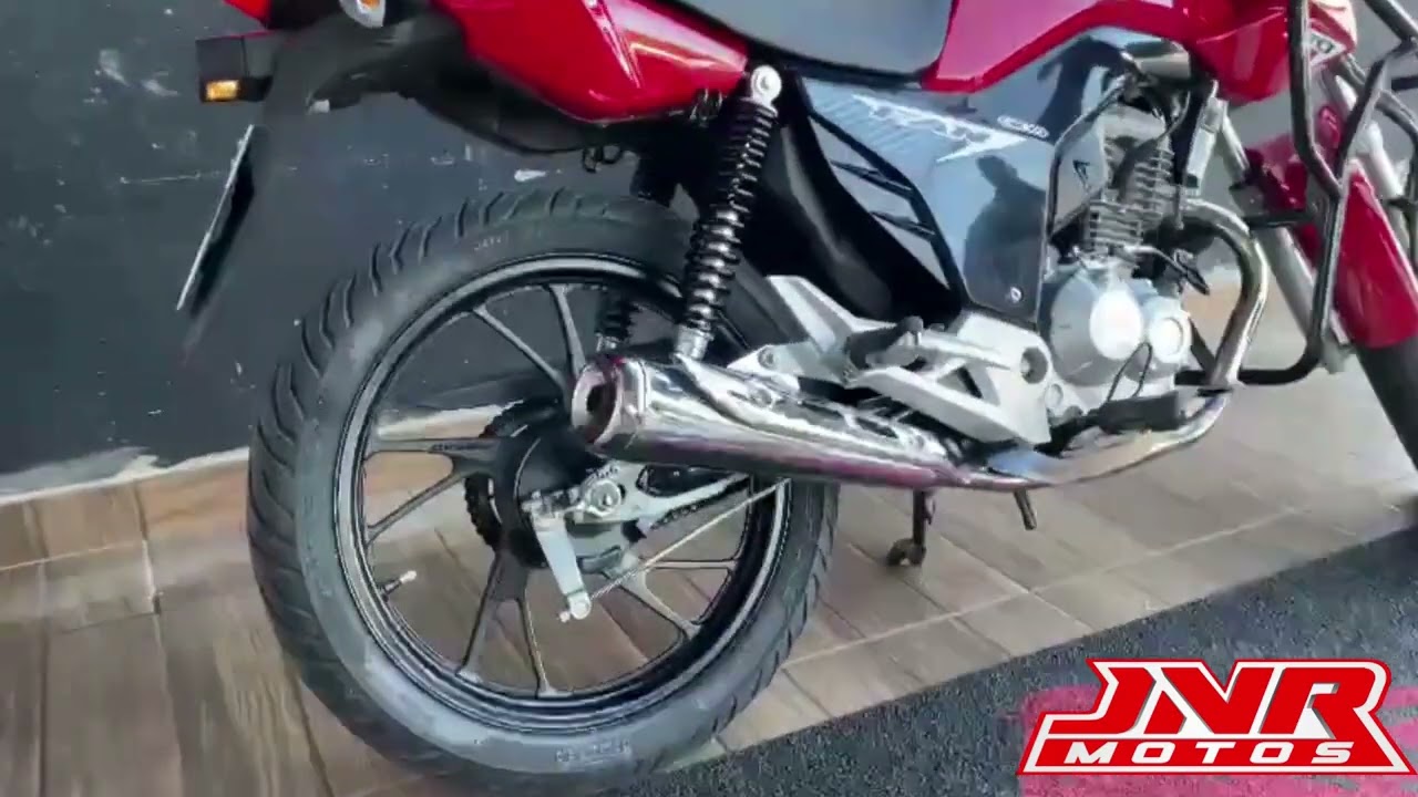 ESCAPAMENTO MINI ESTRALADOR TITAN 160/ FAN 160/ START 160 COM PROTETOR MODELO TURUNA