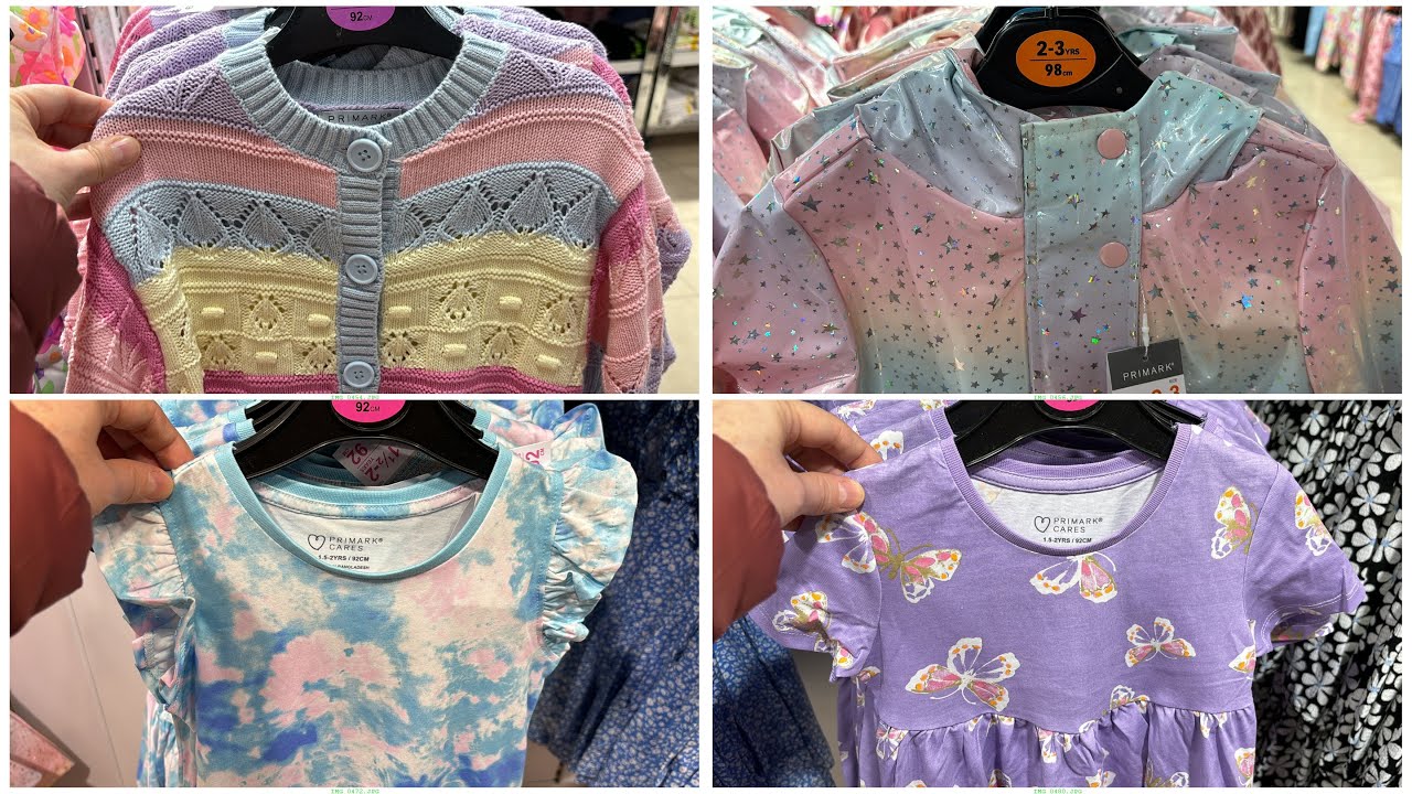 PRIMARK GIRLS 1 & HALF TILL 8 YEARS NEW COLLECTION, March | 2024