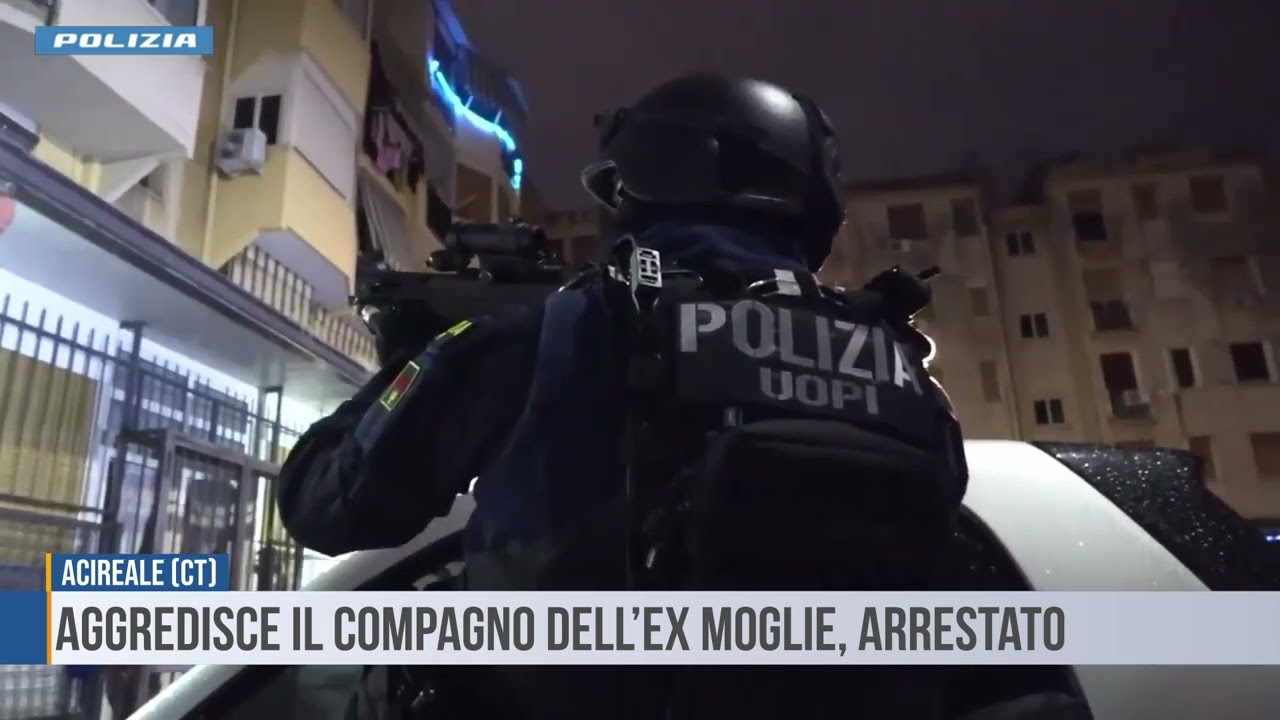 Acireale: aggredisce il compagno dell’ex moglie, arrestato