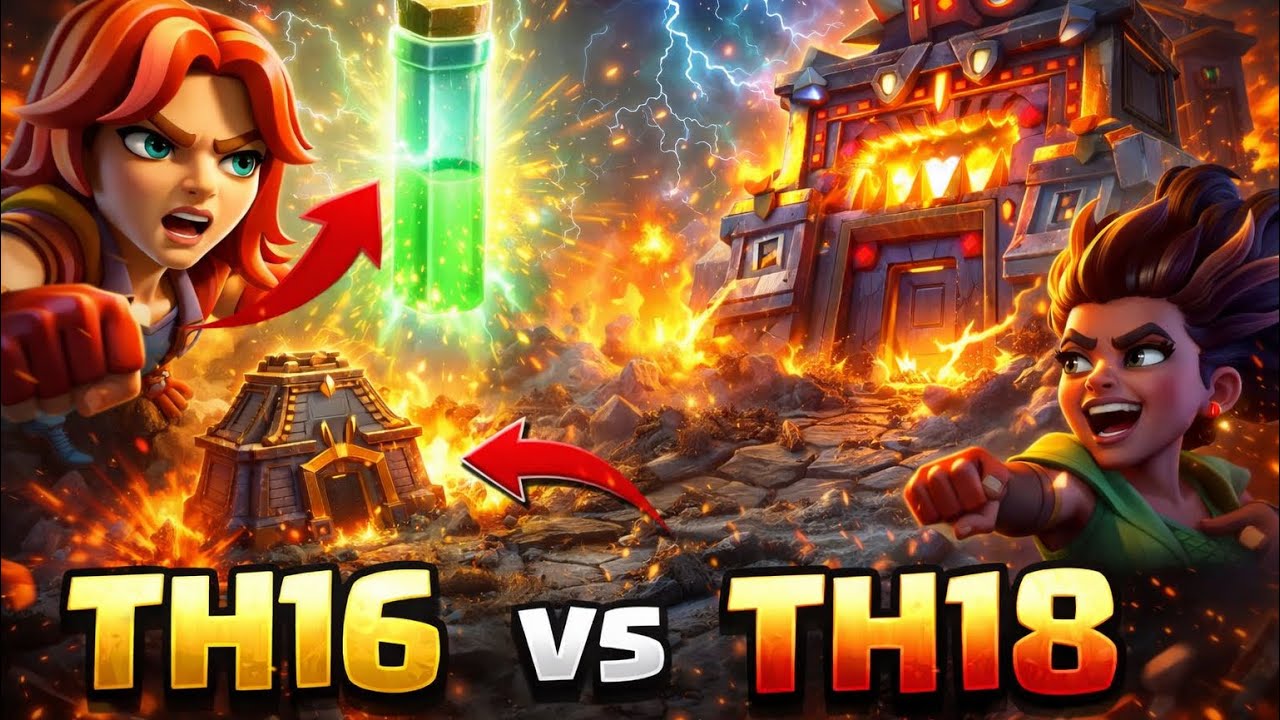 I Attacked TH18 With TH16… This Was a HUGE Mistake 😨 | Clash of Clans