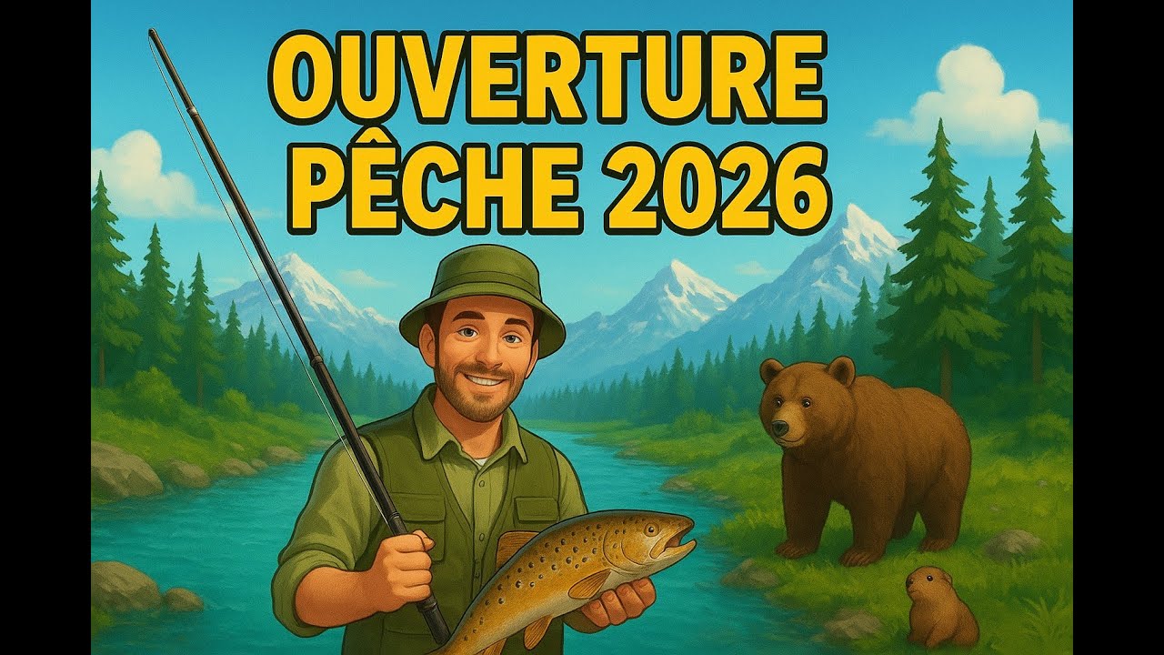 Ouverture de la pêche à la truite 2026
