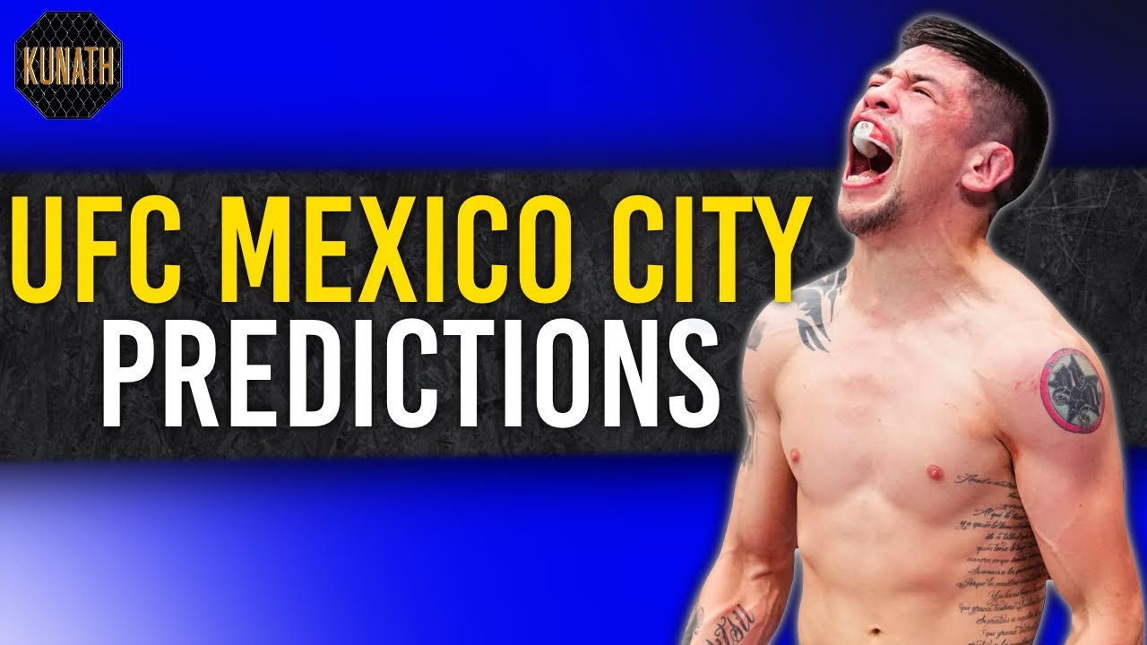 UFC MEXICO CITY PREDICTIONS | UFC MEXICO CITY FULL CARD BREAKDOWN