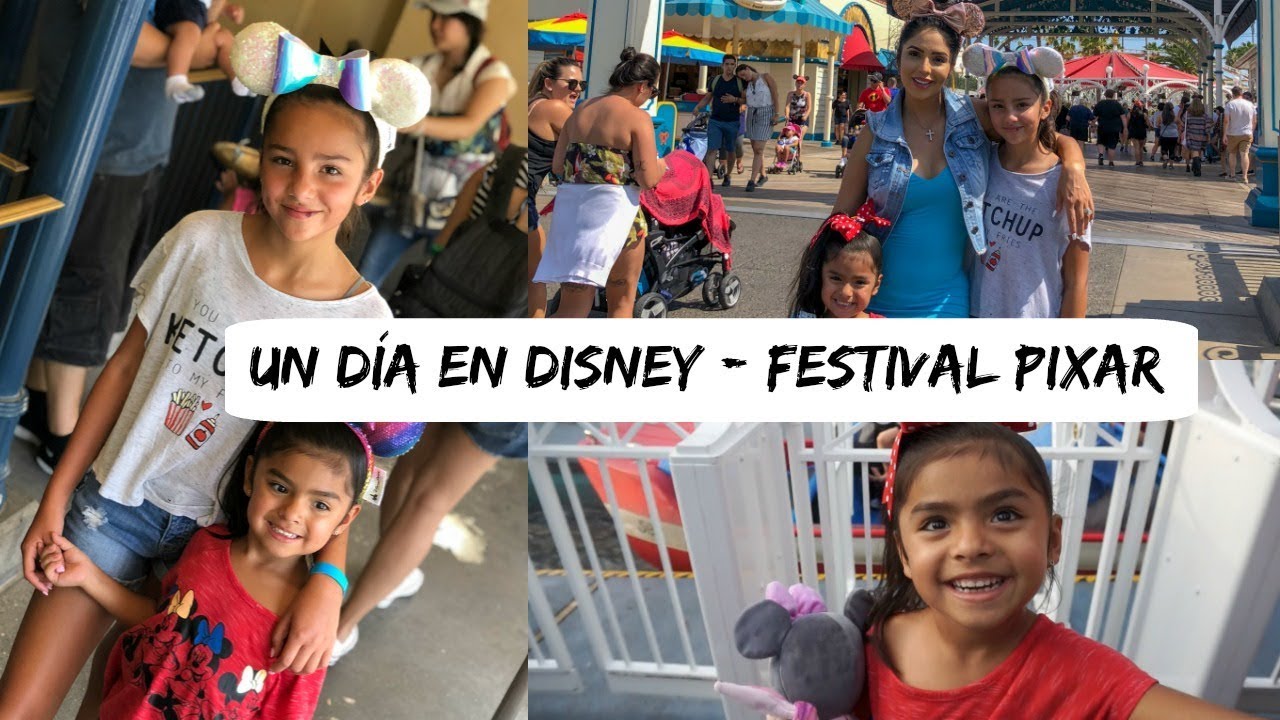 AUBREY SE RECUPERA - NOS FUIMOS AL FESTIVAL PIXAR EN DISNEYLAND - Vlogs diarios