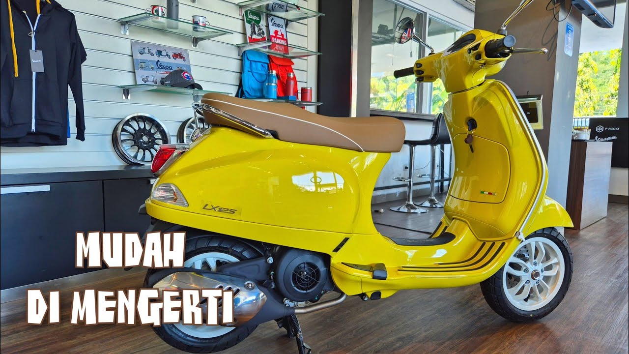 'Paling Murah' ❓️ PANDUAN VESPA LX 125 2025 / mudah di mengerti