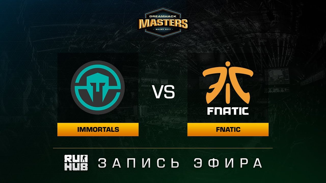 Immortals vs fnatic - Dreamhack Malmo 2017 - de_cobblestone [yXo, Enkanis]