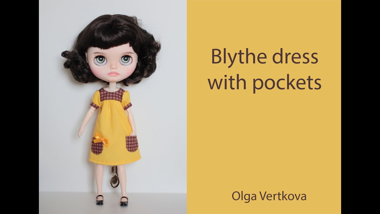 DIY Dress with pockets for Blythe