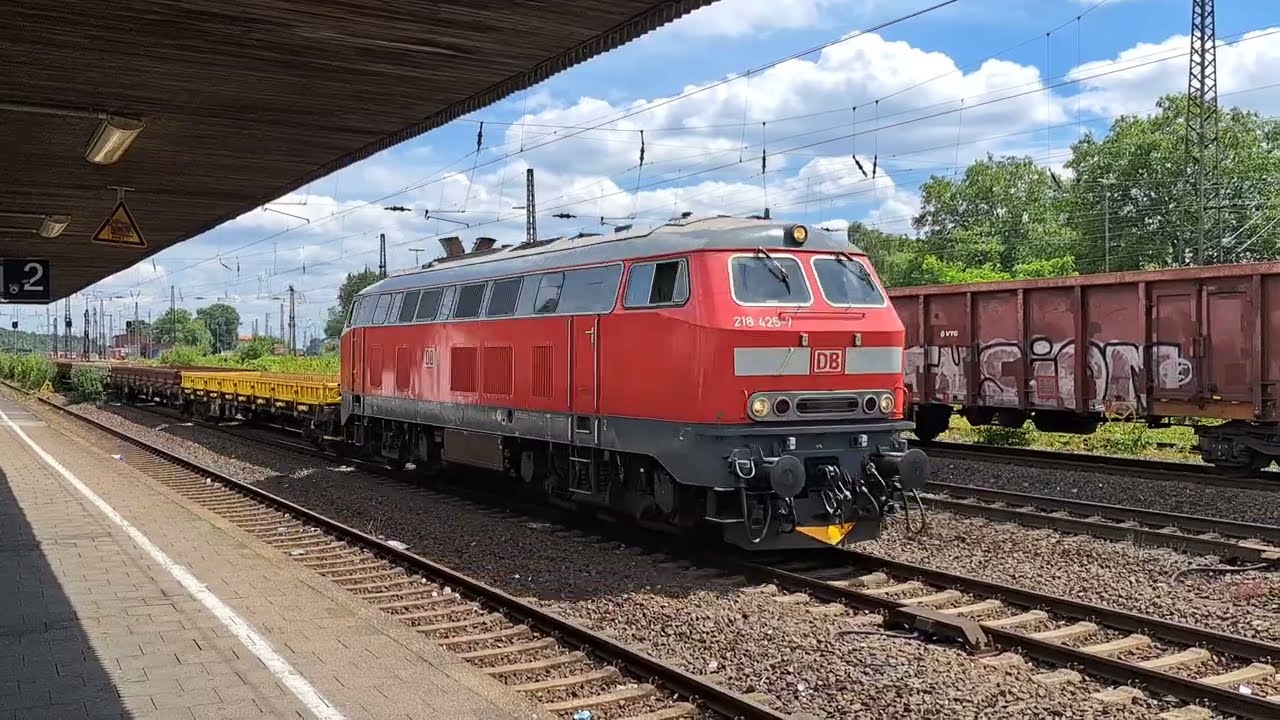 Trainspotting Oberhausen-Osterfeld, Duisburg, Düsseldorf, Köln Messe, Bonn BG und Koblenz.