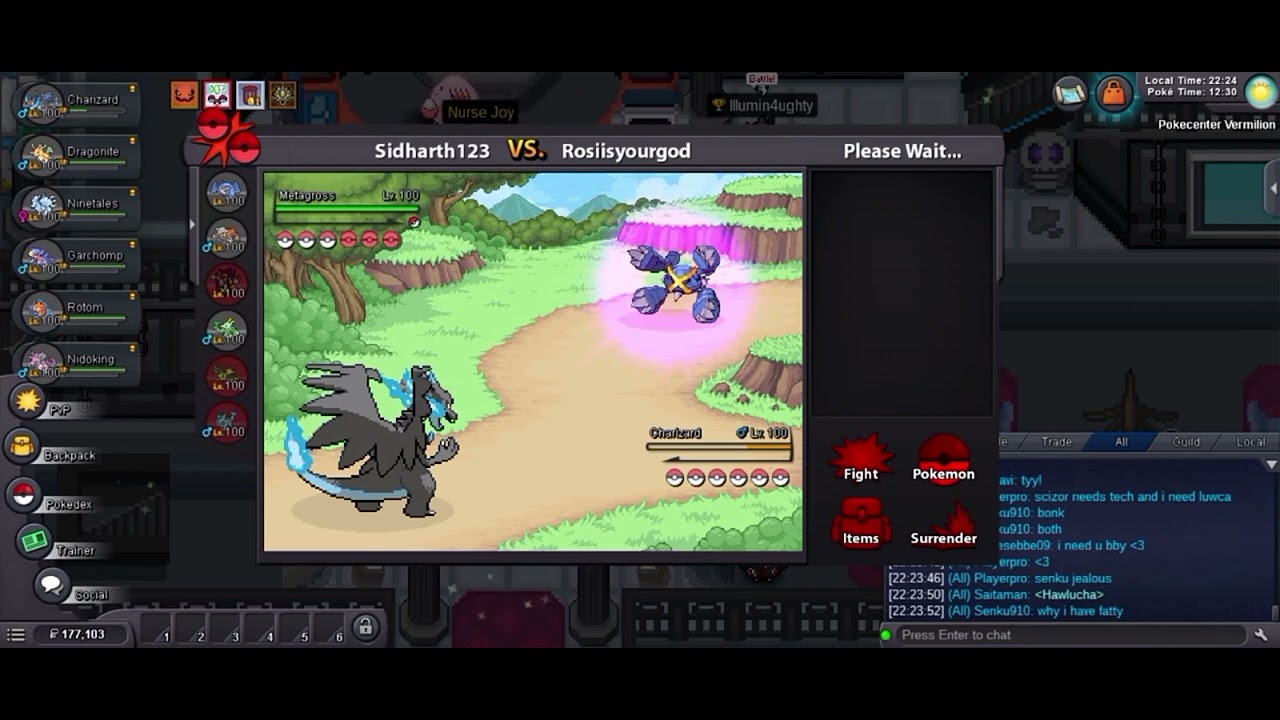 #3 pvp pokemon revolution online mega charizad x op 🔥🔥