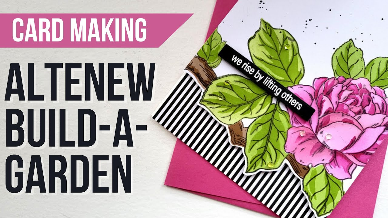 stamps & matching stencils | Altenew Build-A-Garden