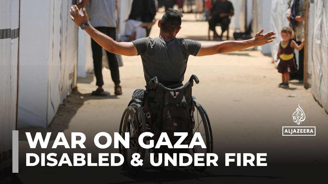 Disabled Palestinian refugees share harrowing experiences amid Gaza war