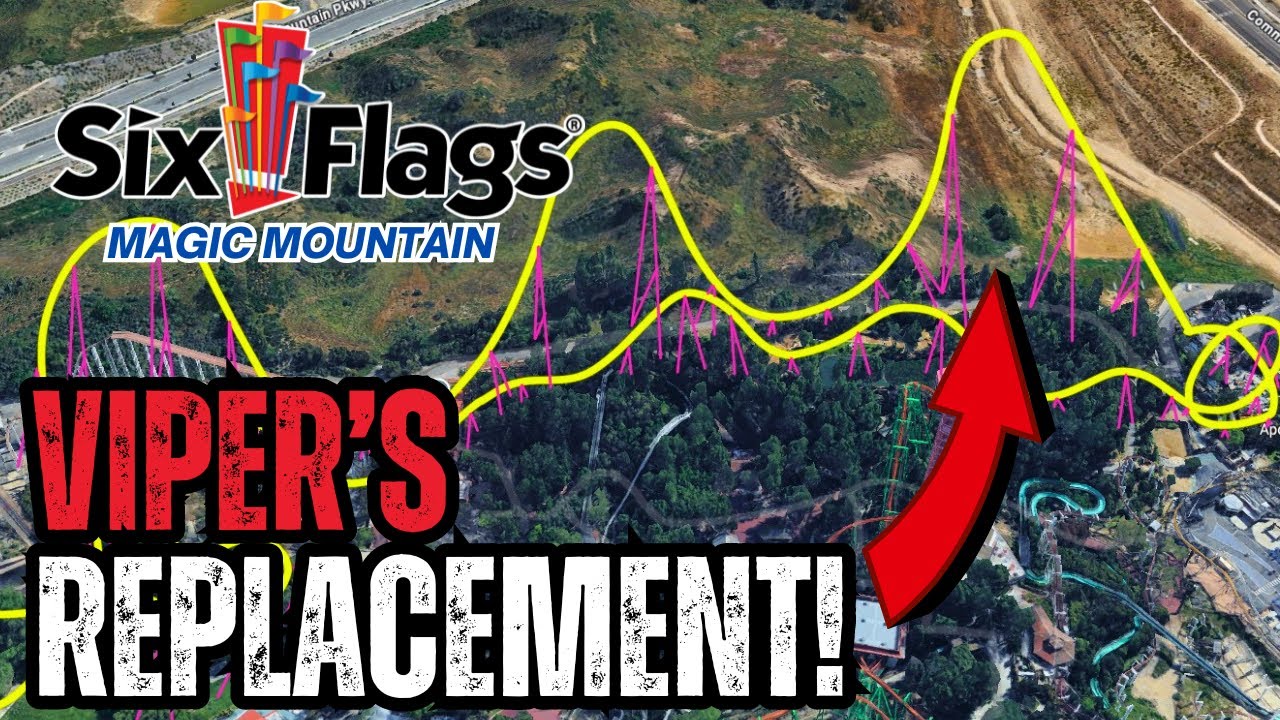 Сможет ли Six Flags Magic Mountain вскоре построить свои САМЫЕ БОЛЬШИЕ американские горки?