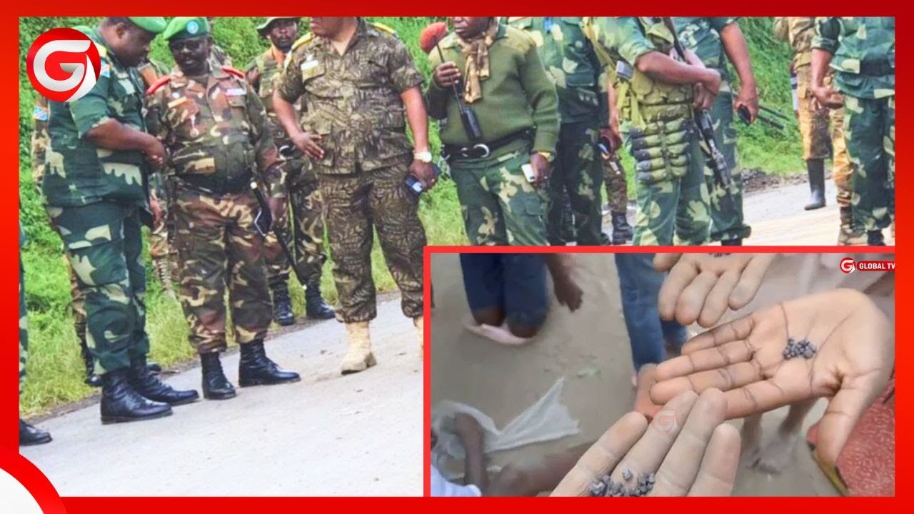 TAZAMA HILI! MADINI YAZAGAA BARABARANI CONGO - WATOTO na WAKUBWA WAOKOTA MADINI HADHARANI.....