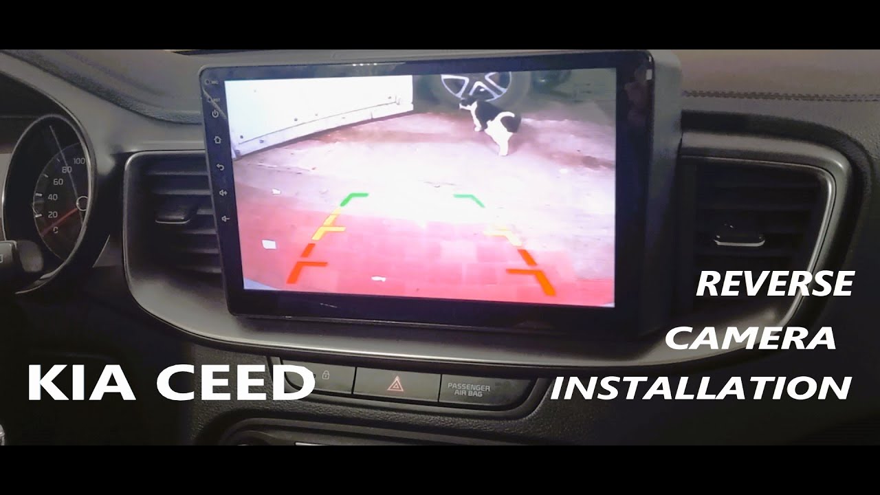 Установка камеры заднего вида Kia Ceed и подключение к декодеру Canbus