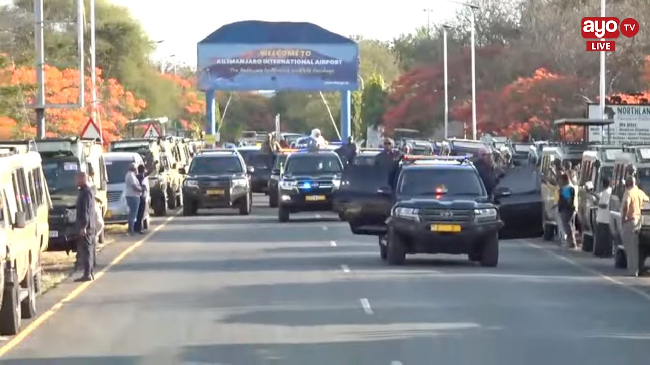 LIVE: MSAFARA WA RAIS SAMIA KUTOKEA AIRPORT KIA KUELEKEA ARUSHA