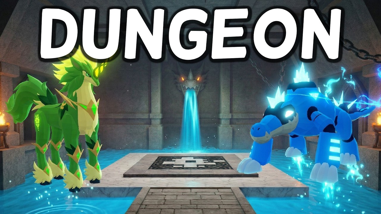 DUNGEON & Easter Event Update in Catch a Monster Roblox | SS RANK Doomgator