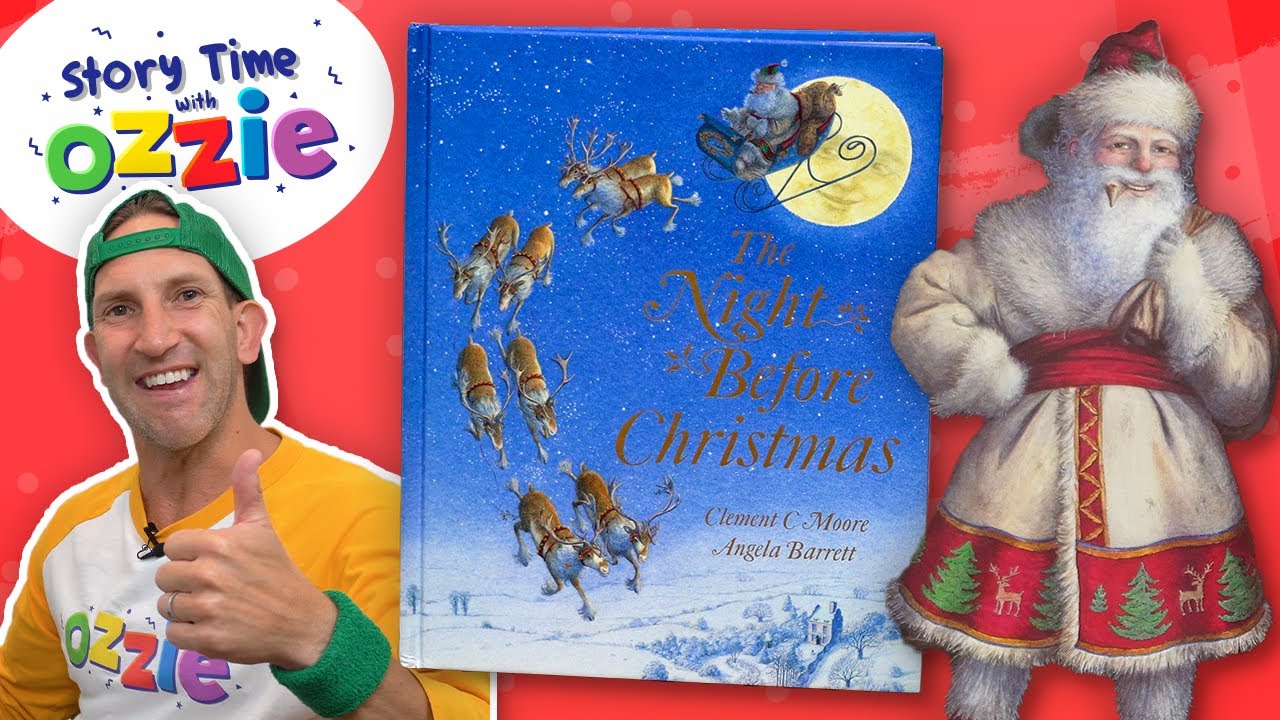 The Night Before Christmas 🎄 by Clement C Moore | Kids Book Read Aloud Story 📚