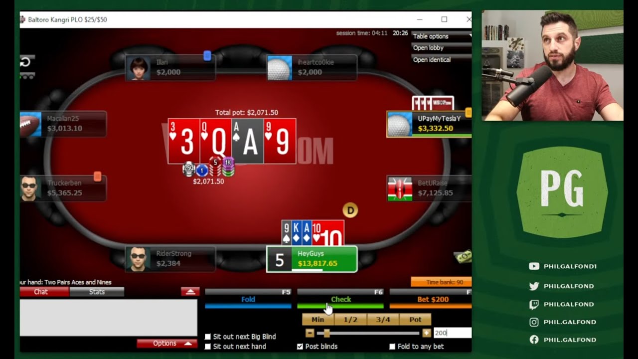 Some Cash Games and Q&A