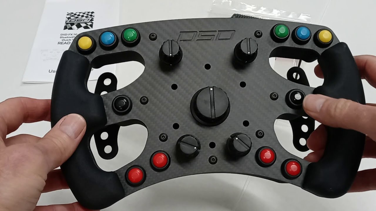 DSD FX70 Formula Bluetooth Sim Racing Wheel