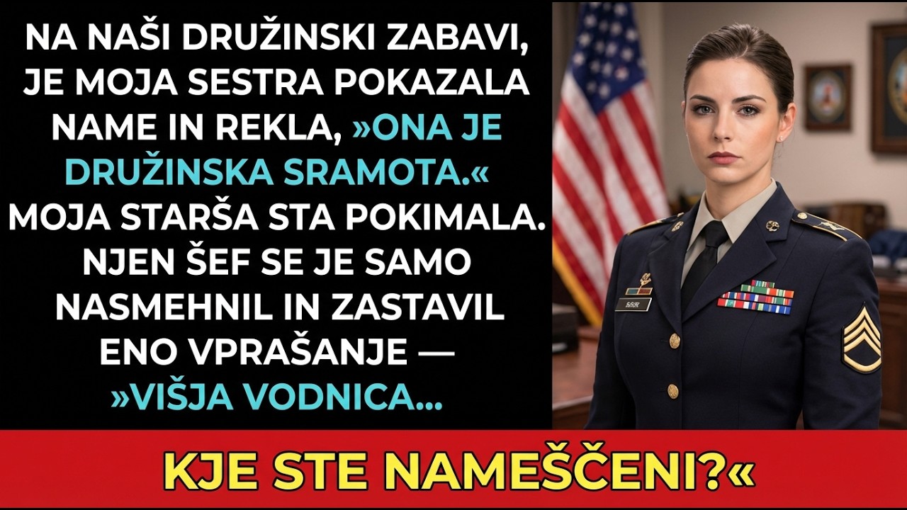 Sestra me je imenovala »družinski poraz« — njen šef je razkril resnico.