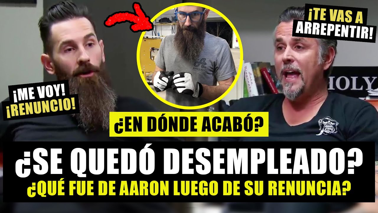 &iquest;En D&Oacute;NDE TERMIN&Oacute; Aaron Kaufman despu&eacute;s de RENUNCIAR a Gas Monkey?