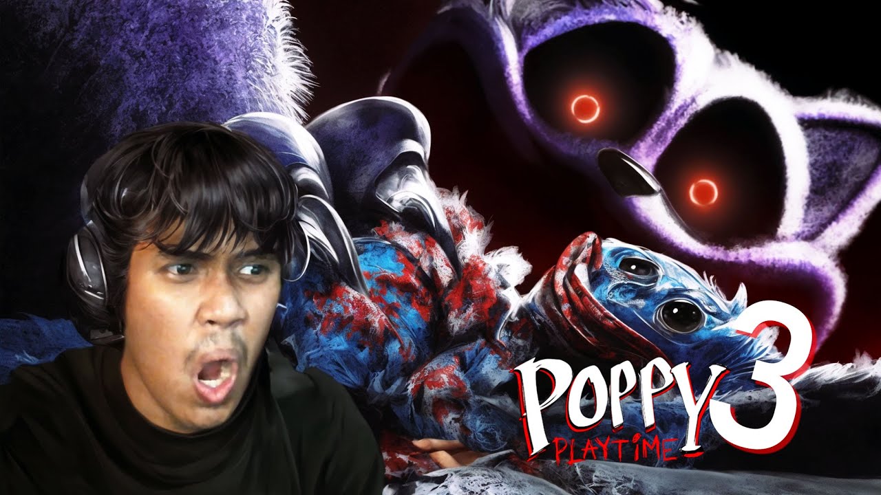 PATUNG KUCING MENGAMUK!!😨UKILLER! SERAM! | Poppy Playtime: Chapter 3 】Malaysia #FullGameplay