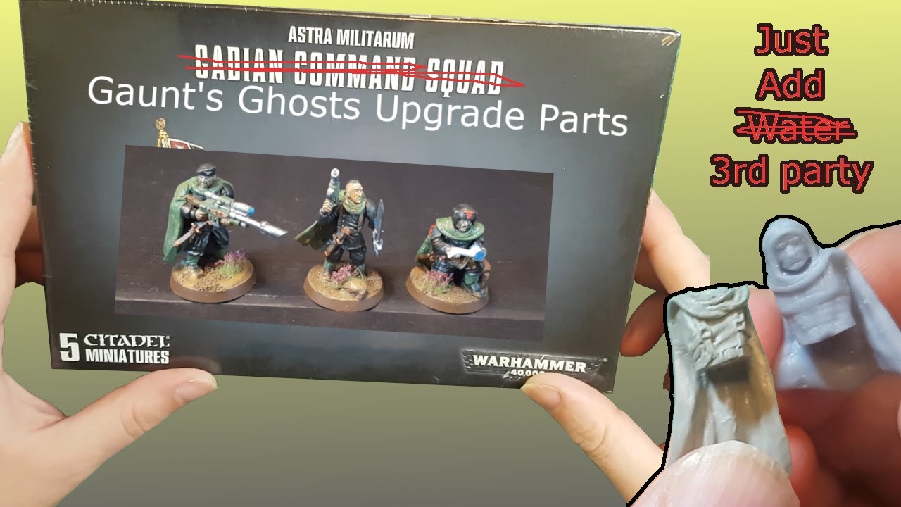 Cadian Command is just conversion parts for Gaunt's Ghosts!