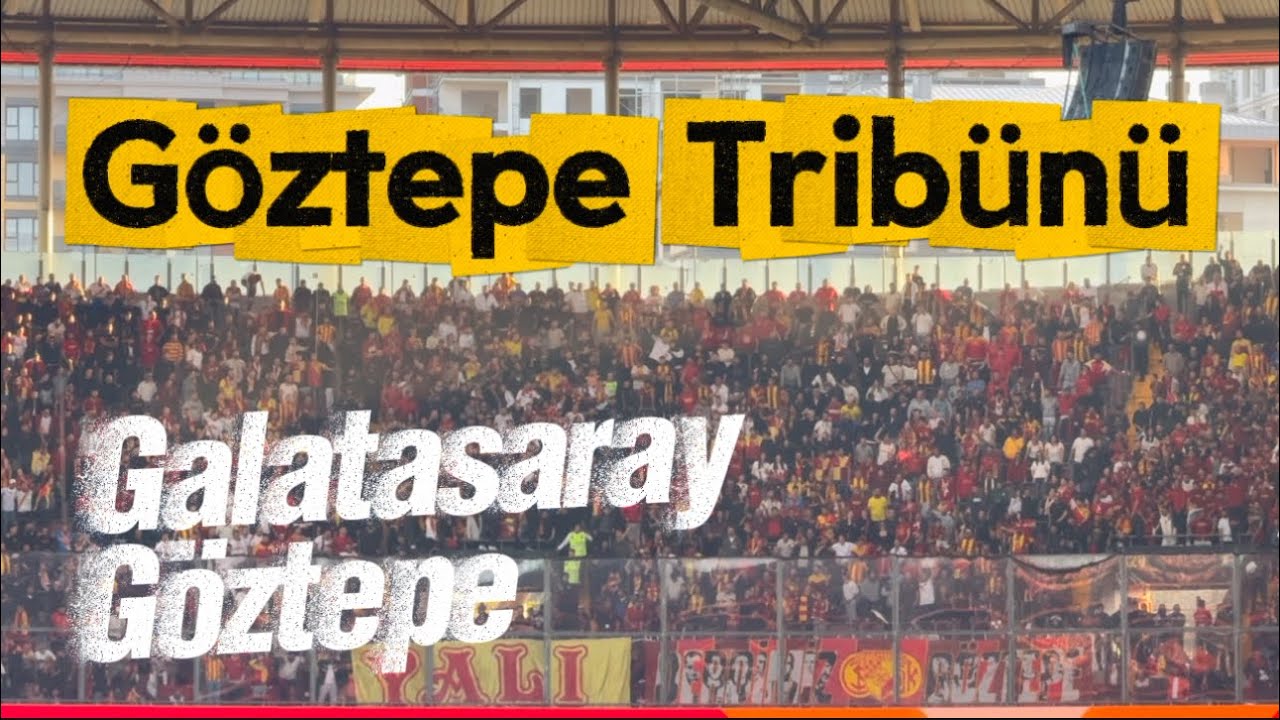 Galatasaray Göztepe / Göztepe Tribünü  #galatasaray #göztepe #tribün #deplasman 