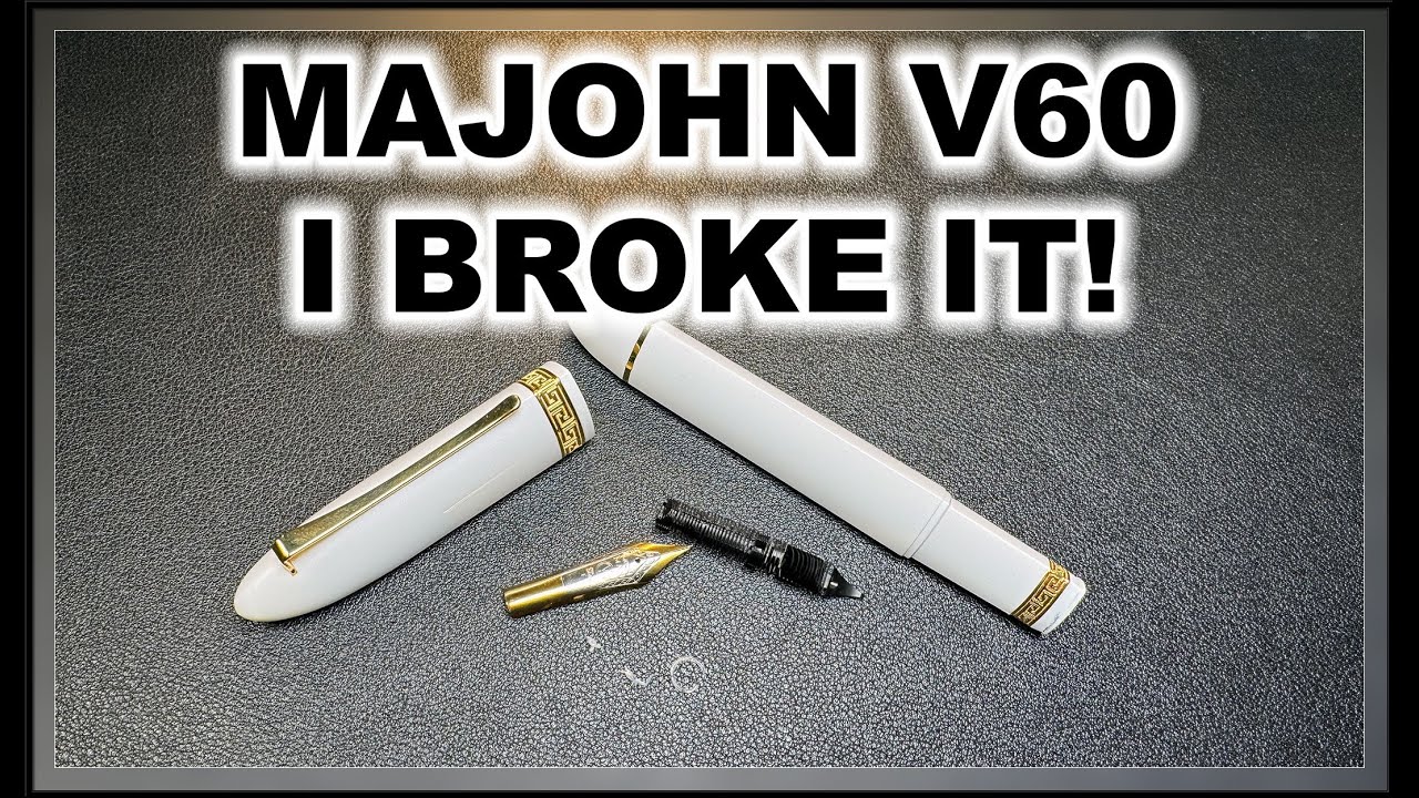 Inkquiring Minds Workbench Ep 43 - I Broke My Majohn V60!