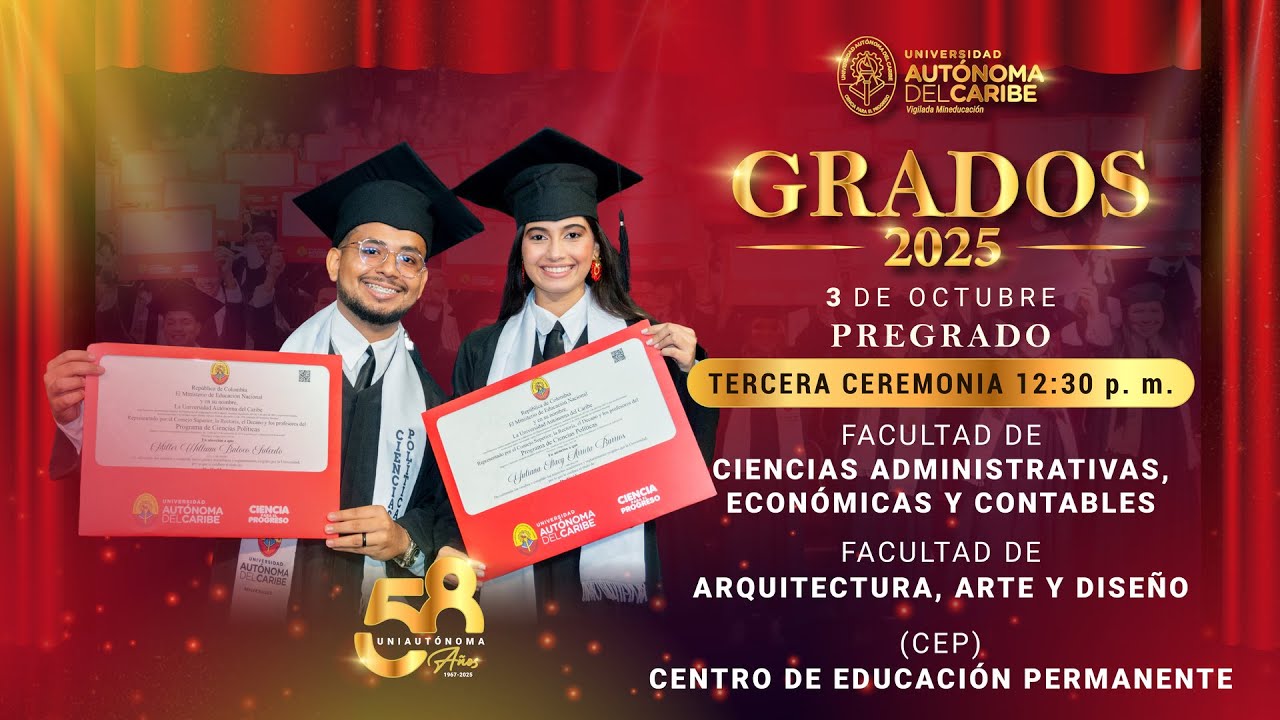 CEREMONIA DE GRADOS III - OCTUBRE 3 DEL 2025
