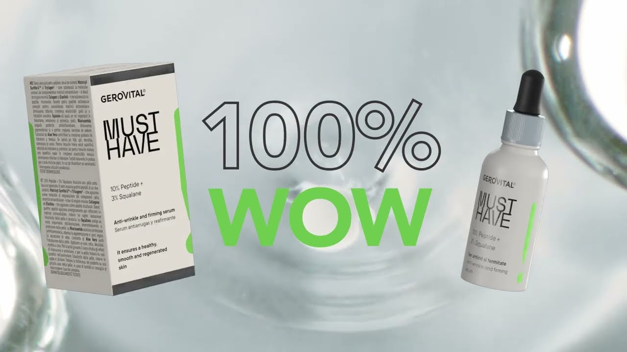 Ser Antirid și Fermitate 10% Peptide - Gerovital MUST HAVE
