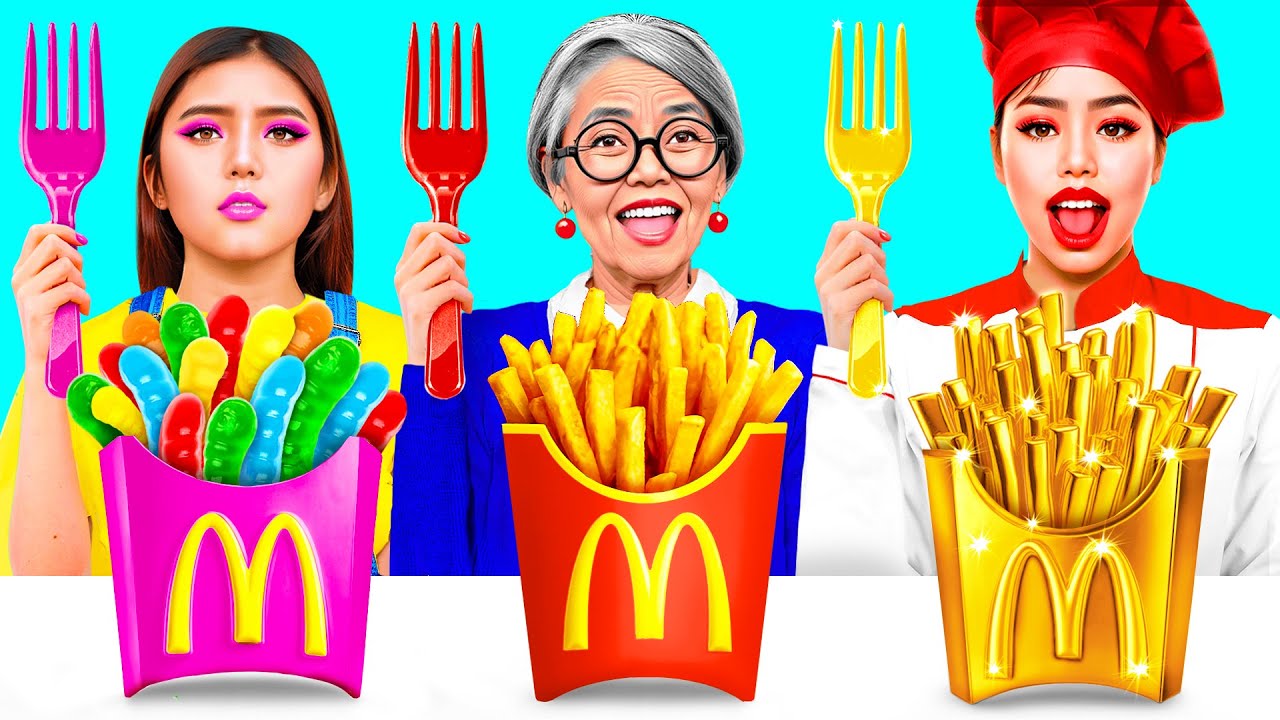 Me vs Grandma Cooking Challenge | Awesome Culinary Recipes by Toon Toon