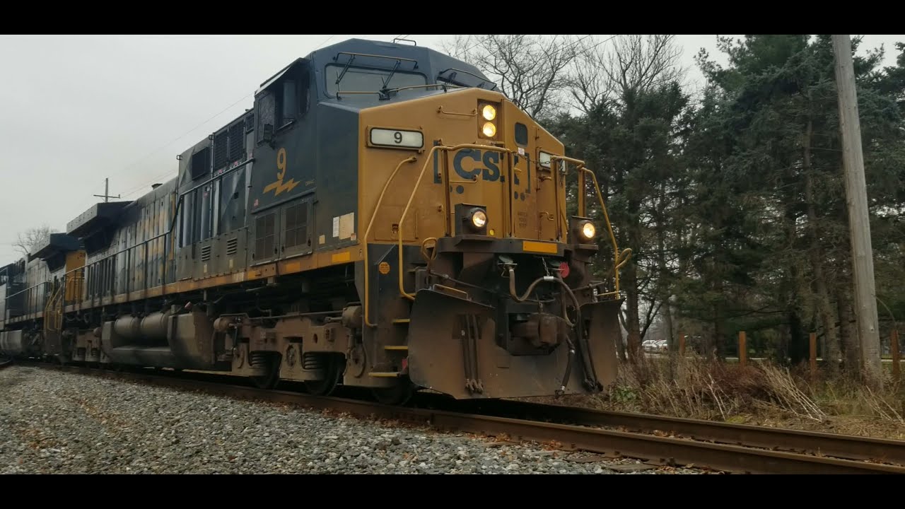 CSX 9 and CSX 286 on CSX n660 my phone died not full video full video some time next year