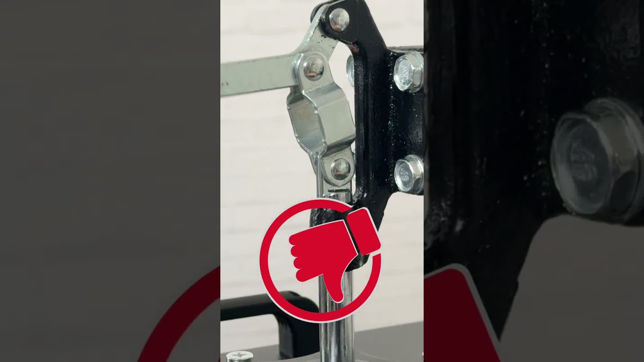 Why Not to Buy a Cheap Heat Press: Reason 5; Weak Framework