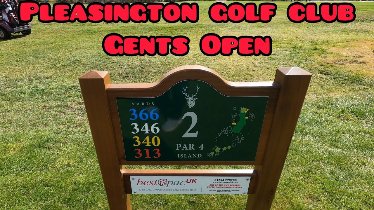 Pleasington Golf Club Gents Open - April 2022