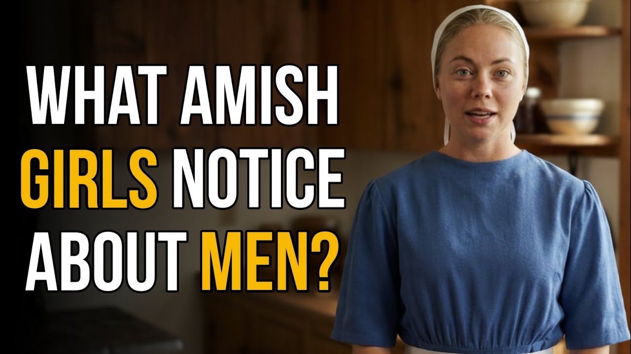 What Amish Girls Notice About Men?