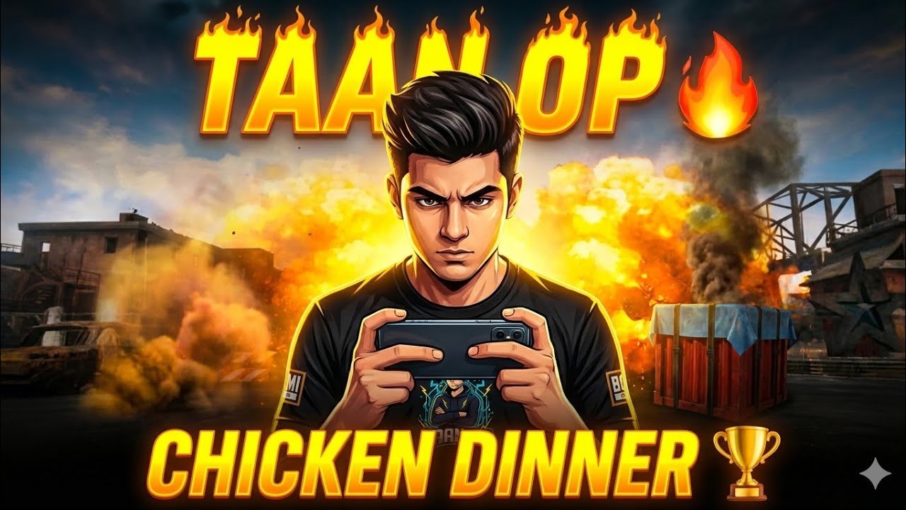 TAAN OP CHICKEN DINNER 🏆 | Full Rush Gameplay | BGMI 