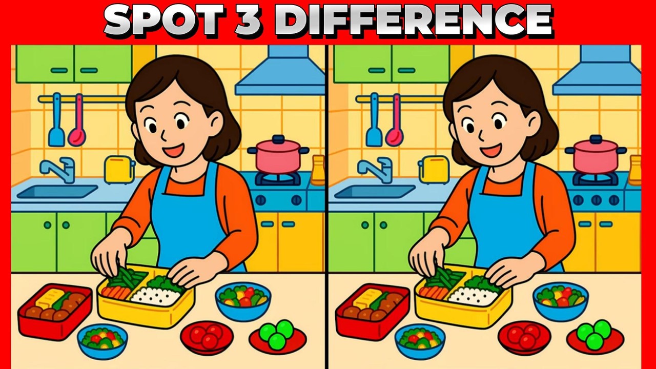 Find the 3 Differences Before Time Runs Out ⏳ (Hard Challenge) | Dream Line Studio 9