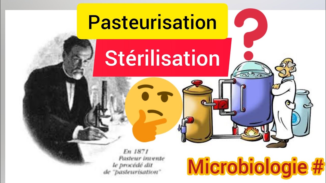 ماهو الفرق بين pasteurisation et stérilisation  ??? وما علاقة كليهما ب spores 👌👍🔥🙇شرح بالعربي