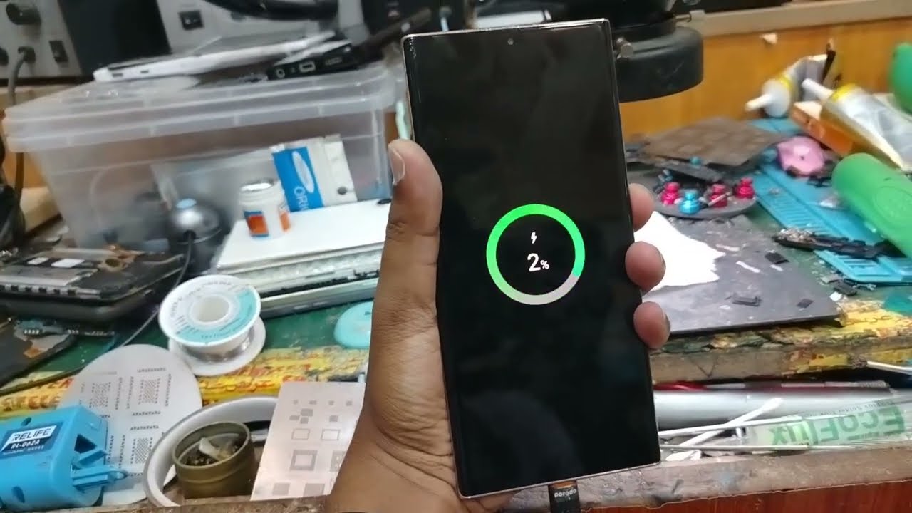 Samsung Galaxy Note 20 Ultra 5G Dead repair By CPU Reboiling